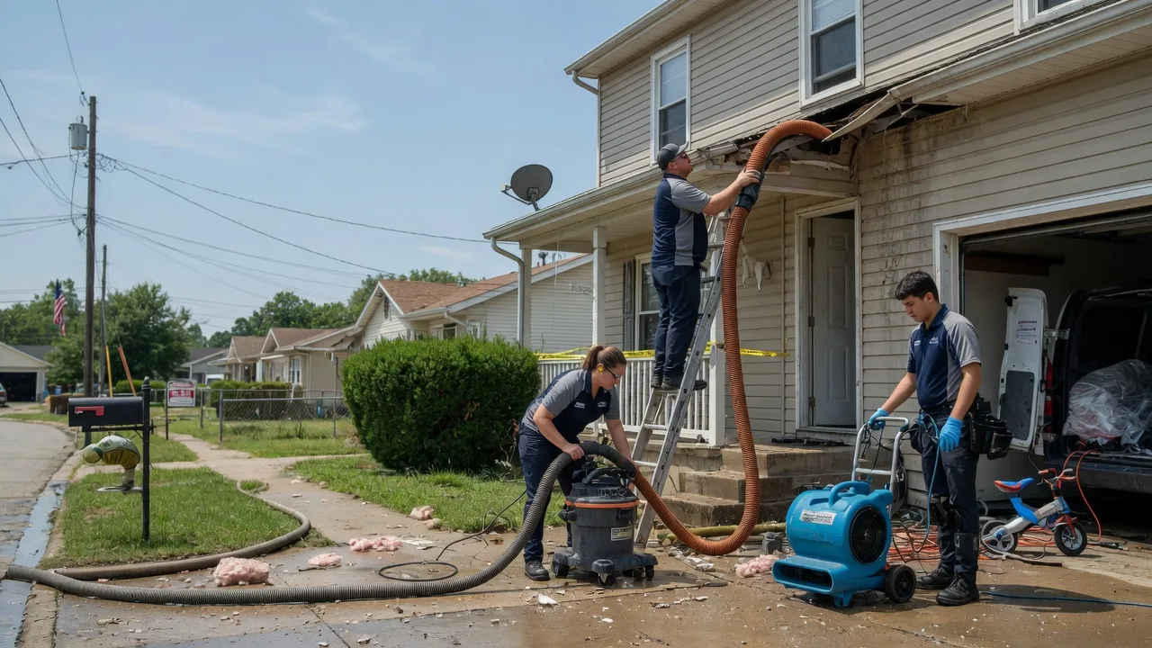 Water Damage Restoration in Mcleod, TX near me